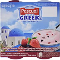 Pascual Yogur Griego con Frutas del Bosque - 6 Paquetes de 4 x 125 gr - Total: 3 kg